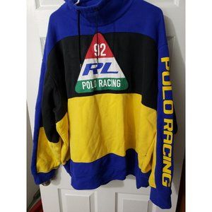 Vintage 1992 Polo Ralph Lauren Racing Sweatshirt Size XL